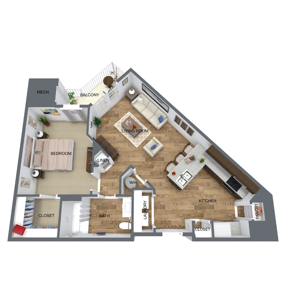 Keswick - The Arbors at 29 North Keswick Luxury Apartments