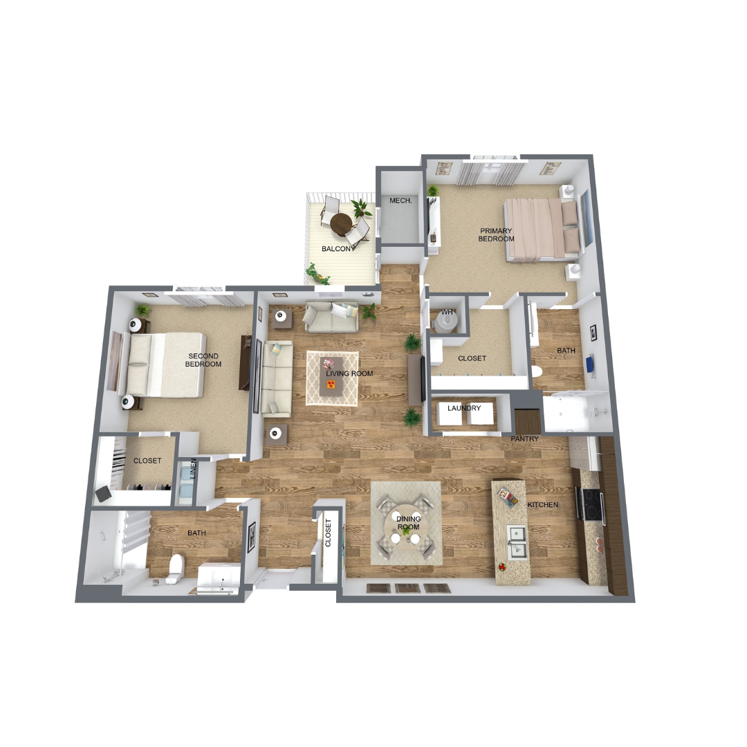 Pippin - The Arbors at 29 North Pippin Floor Plan